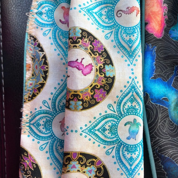 NEW 2 face masks MERMAIDS homemade - SET OF TWO - Picture 8 of 10